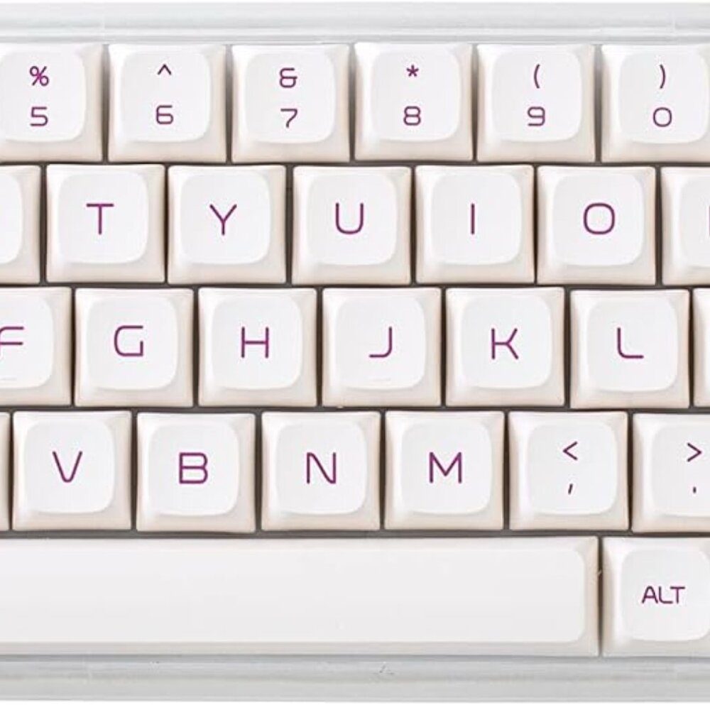 YUNZII KC68 Hot Swappable Mechanical Keyboard 68-Key Gaming Keyboard with Transl